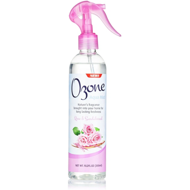 Освіжувач повітря Ozone Aqua Mist Троянда та сандалове дерево 300 мл (4770416340545) - зображення 1