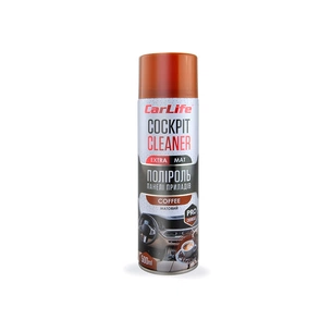 Автополіроль CarLife Cockpit Cleaner EXTRA MAT Кава 500мл (CF526) зображення 1