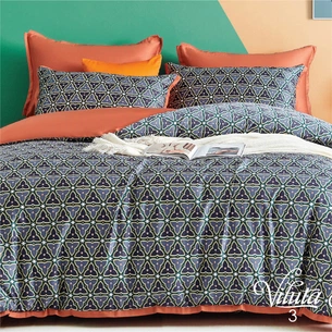 Постільна білизна Viluta Сатин Єгипетська бавовна 03 євро (03_EX_ev) зображення 1