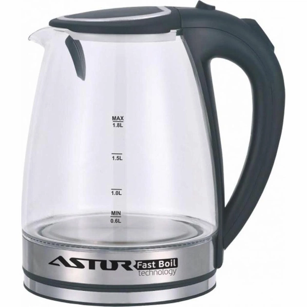 Електрочайник Astor HHB 1808 G/B (HHB1808G/B) - изображение 1