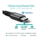 Дата кабель USB-C to USB-C 2.0m 100W 4K60Hz USB3.1 GEN2 Choetech (XCC-1007-V2-BK) - зменшене зображення 2