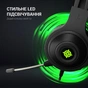 Навушники GamePro Racer HS610G Black-Green (HS610G) - зменшене зображення 9