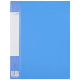Папка з файлами Comix А4, з 40 файлами, синій (FOLD-COM-PF40AK-BL) изображение 1