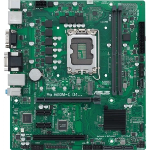 Материнська плата ASUS Pro H610M-C D4-CSM зображення 1