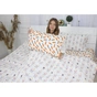 Постільна білизна MirSon Бязь 17-0529 Bunnies white Євро (2200003674026) - зменшене зображення 4