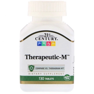 Мультивітамін 21st Century Мультивітаміни Терапевтичні, Therapeutic-M, 130 таблеток (CEN-22368) зображення 1