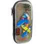 Пенал Cool For School блискучий 1 відділення з органайзером чорний (QT-5780-Black) - зменшене зображення 1