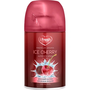 Освіжувач повітря iFresh Premium Aroma Ice Cherry Змінний балон 250 мл (4820268100146) изображение 1