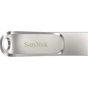 USB флеш накопичувач SanDisk 1TB Ultra Dual Luxe Silver USB 3.2/Type-C (SDDDC4-1T00-G46) - зменшене зображення 3