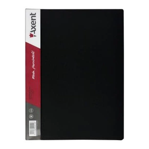 Папка з файлами Axent 10 sheet protectors, black (1010-01-А) зображення 1