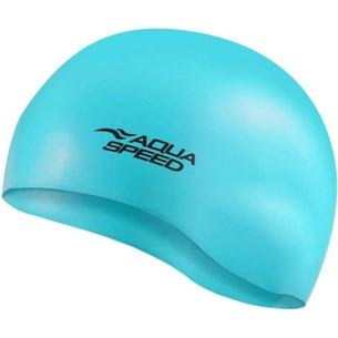 Шапка для плавання Aqua Speed Mono 111-02 6190 блакитний Уні OSFM (5908217661906) зображення 1