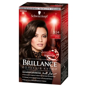 Фарба для волосся Brillance 924-Шоколадний Кутюр 142.5 мл (4015100200638) зображення 1