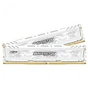 Модуль пам'яті для комп'ютера DDR4 16GB (2x8GB) 2666 MHz Ballistix Sport LT White Micron (BLS2C8G4D26BFSC) - зменшене зображення 2