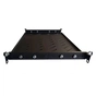 Полка 19" Hypernet 1U глиб. 300мм, в шкафи глибиною 450мм, колір чорний (U-FS-45-Black) - зменшене зображення 2