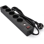 Мережевий фільтр живлення Patron 3m (SP-53) + 2 USB 2.0, 2.1A , 5 роз. BLACK (EXT-PN-SP-53-USB) - зменшене зображення 1