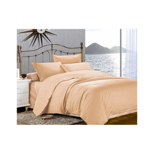 Постільна білизна Home Line Сатин Люкс (бежево-золотий) сімейний (176571) зображення 1