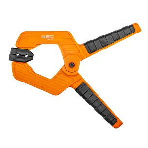 Струбцина Neo Tools затискач пружинний, пластик, 50мм (45-520) зображення 1