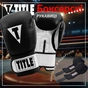 Боксерські рукавички Title Premier Leather Black/White M 12 oz (TSBG2 M BK/WH) - зменшене зображення 2