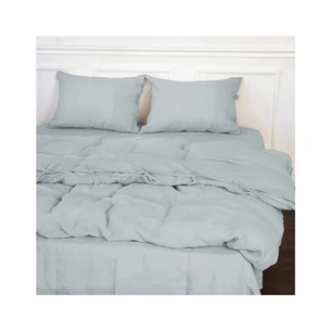 Постільна білизна MirSon Льон Natural Linen Caspian 143x210х2 (2200008248277) зображення 1