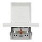 Розетка Schneider Electric ASFORA з кришкою, біла (EPH3100121) - уменьшенное изображение 6