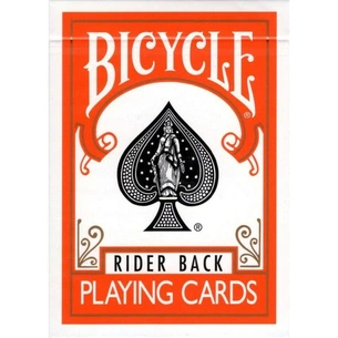 Гральні карти Bicycle Rider Back (Orange) (ВР_КИБРБОД) зображення 1