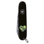 Ніж Victorinox Spartan Ukraine 91 мм Чорний Квіткове серце (1.3603.3_T1246u) - зменшене зображення 4