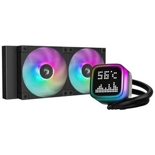 Система рідинного охолодження Deepcool LP240 ARGB Black (R-LP240-BKMSNC-G-1) зображення 1