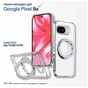 Чохол до мобільного телефона BeCover Aura Fold Google Pixel 9a Transparent (715668) - зменшене зображення 2