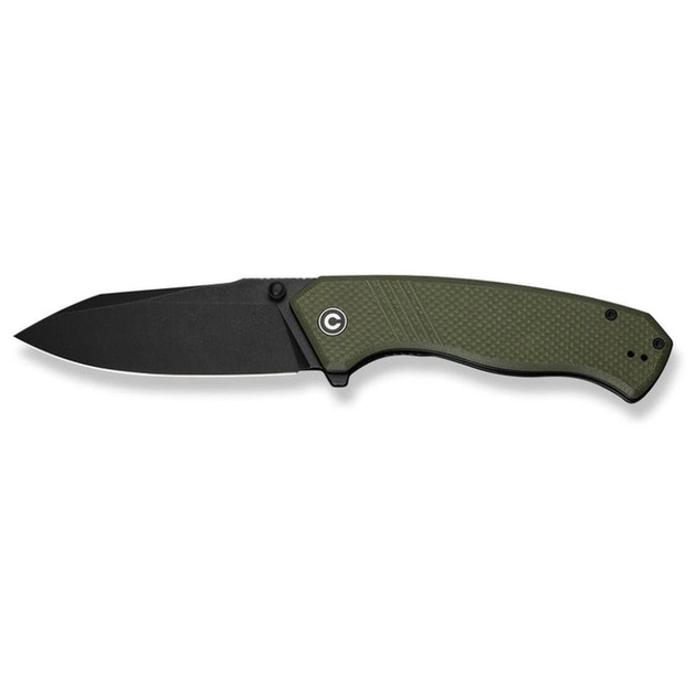 Ніж Civivi Placoid, Green G10, Darkwash (C23079-3) - зображення 1