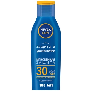 Засіб від засмаги Nivea лосьйон SPF 30 захист від UVA/UVB-променів та опіків 100 мл (40059112) зображення 1