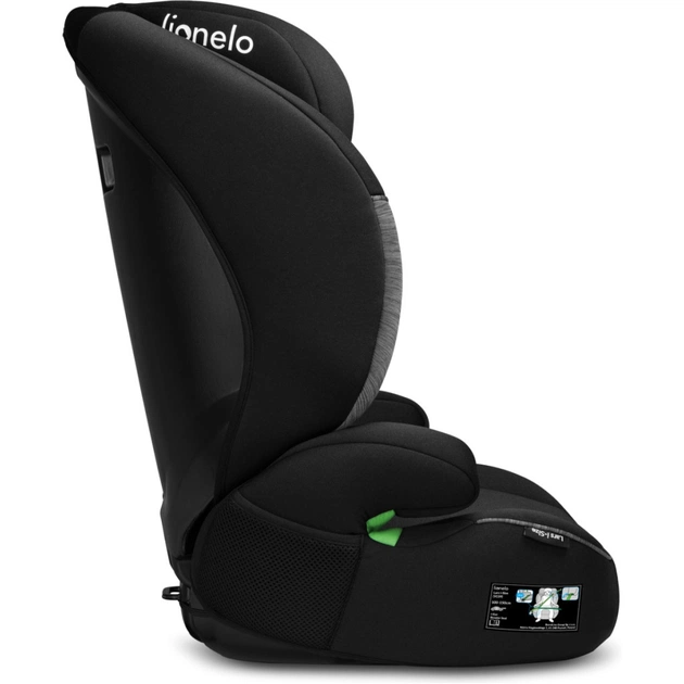 Автокресло Lionelo Lars I-Size 15-36 кг Black Grey (LO-LARS I-SIZE BLACK GREY) - изображение 7