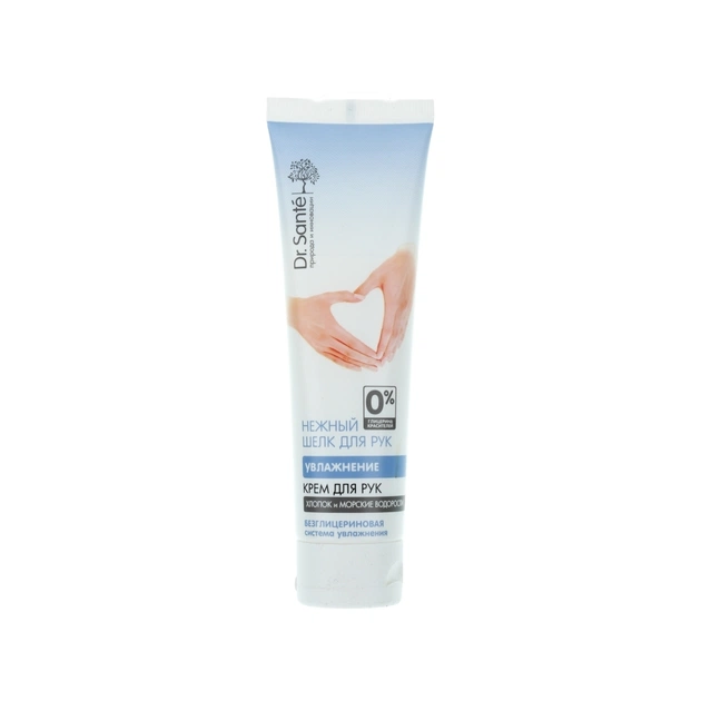 Крем для рук Dr. Sante Ніжний шовк Зволоження 90 мл (4823015923432) - picture 1