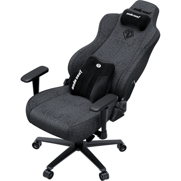 Крісло ігрове AndaSeat Novis Plus Fabric XL Dark Grey (AD23YC-XL-01-GB-F-G04) - зображення 8