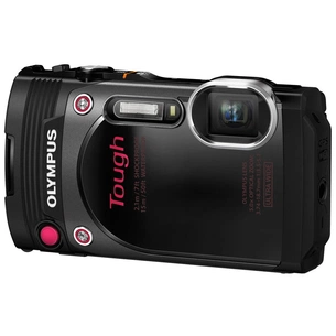 Цифровий фотоапарат Olympus Tough TG-870 Black (Waterproof - 15m; Wi-Fi; GPS) (V104200BE000) зображення 1