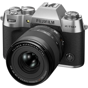 Цифровий фотоапарат Fujifilm X-T50 + XF16-50mmF2.8-4.8 R LM WR Kit Silver (16828569) зображення 1