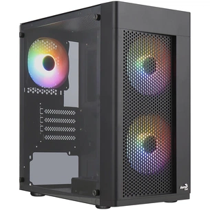 Корпус AeroCool Hexform-G-BK-v2 (ACCX-PV38004.11) Black 600W зображення 1