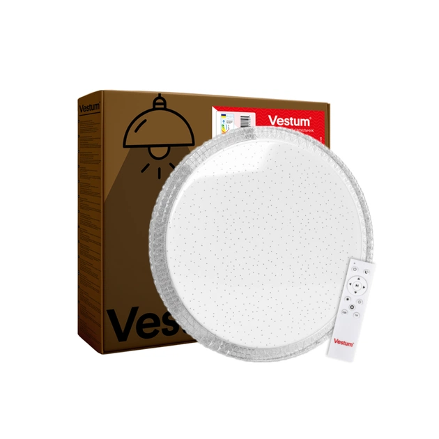 Светильник Vestum CRYSTAL зоряне небо 60W 3000К-6500К з ДК (VS-91032) - изображение 1