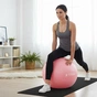 М'яч для фітнесу Fitpaddy 65 см рожевий (GBALL65PK) - зменшене зображення 4