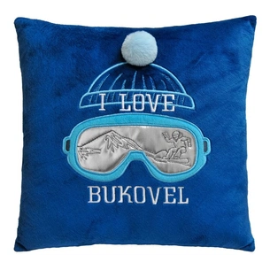 М'яка іграшка Tigres Подушка I love Bukovel (ПД-0480) зображення 1