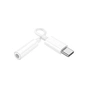 Перехідник USB-C M to 3.5mm F LS35 white HOCO (6931474790767) - зменшене зображення 3