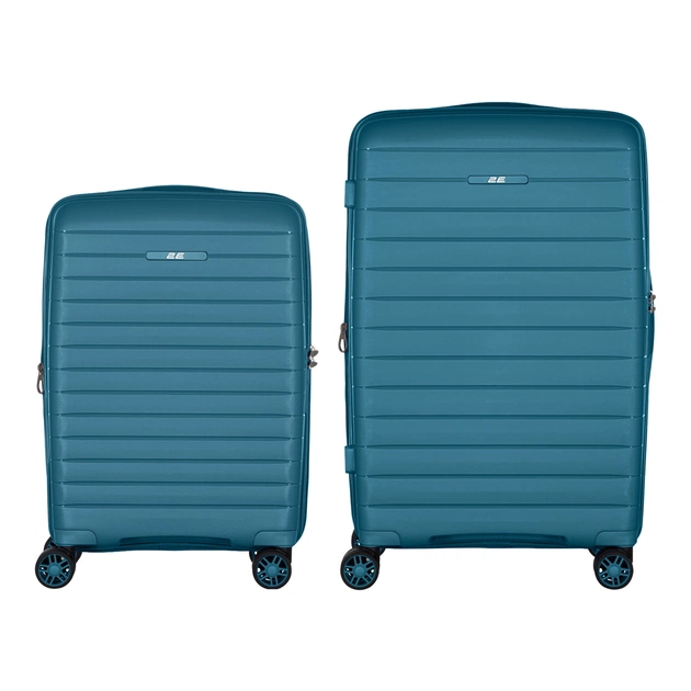 Набір валіз 2E Aero (M+S), сині (2E-SPP-AERO-SET2-TB) - зображення 2