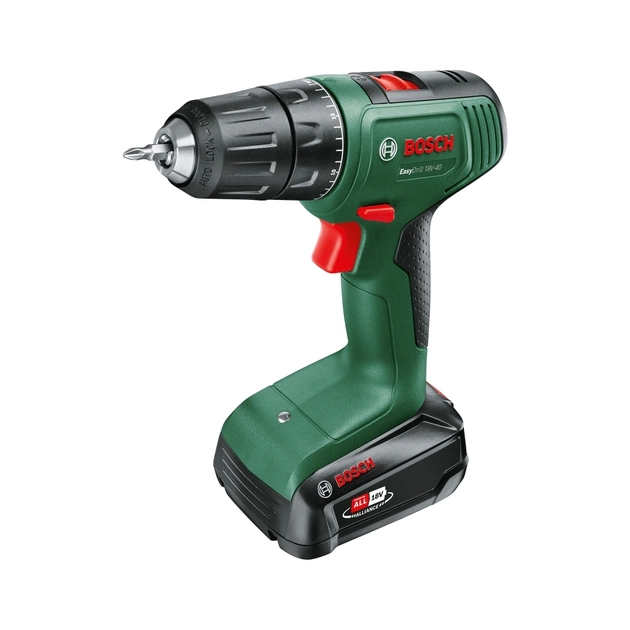 Шуруповерт Bosch EasyImpact 18V-38, 18V, 2Ah, 20-38Нм, 0-430-0-1630об/хв, кейс (0.603.9D8.003) - зображення 1