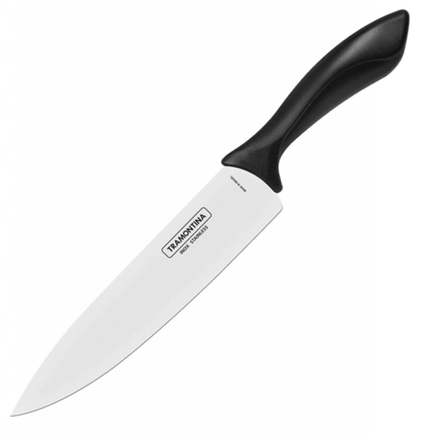 Кухонний ніж Tramontina Affilata Chef 203 мм Black (23654/108) - зображення 1
