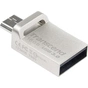 USB флеш накопичувач Transcend 16GB JetFlash OTG 880 Metal Silver USB 3.0 (TS16GJF880S) - зменшене зображення 3