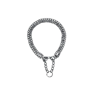 Нашийник для тварин Trixie дворядний хромований 55 см/2.5 мм (4011905022451) зображення 1