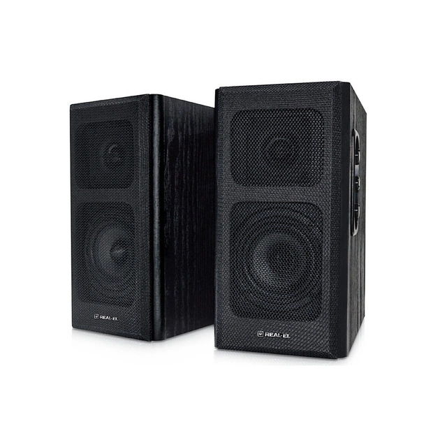 Акустическая система REAL-EL S-250 Black (EL121000005) - изображение 1