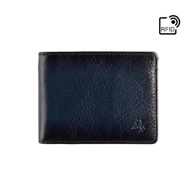 Гаманець Visconti AT63 Roland з RFID Burnish Blue (AT63 BLUE) - зображення 1