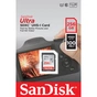 Карта пам'яті SanDisk 256GB SD class 10 UHS-I Ultra (SDSDUNR-256G-GN3IN) - зменшене зображення 2