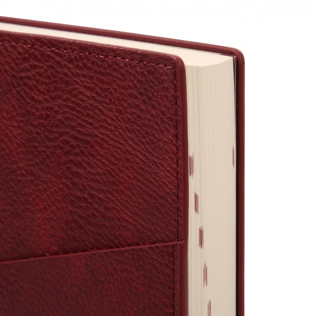 Тижневик Leo planner А5 датований 2026 "Credo", інтегральний, бордовий, 368 сторінок (252645) - picture 2