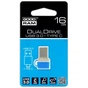 USB флеш накопичувач Goodram 16GB DualDrive C Blue USB 3.0 (PD16GH3GRDDCBR10) - зменшене зображення 5